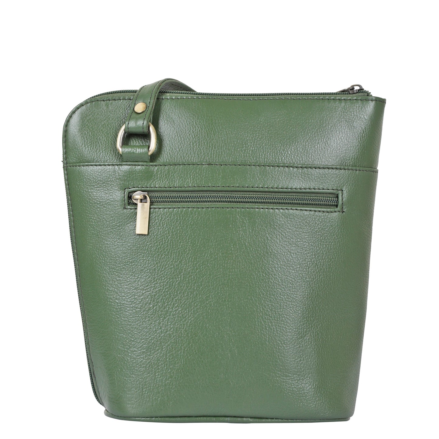 Olive Genuine Leather Shoulder Sling bag Wholesale for Women  – Shoulder Purse