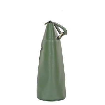 Olive Genuine Leather Shoulder Sling bag Wholesale for Women  – Shoulder Purse