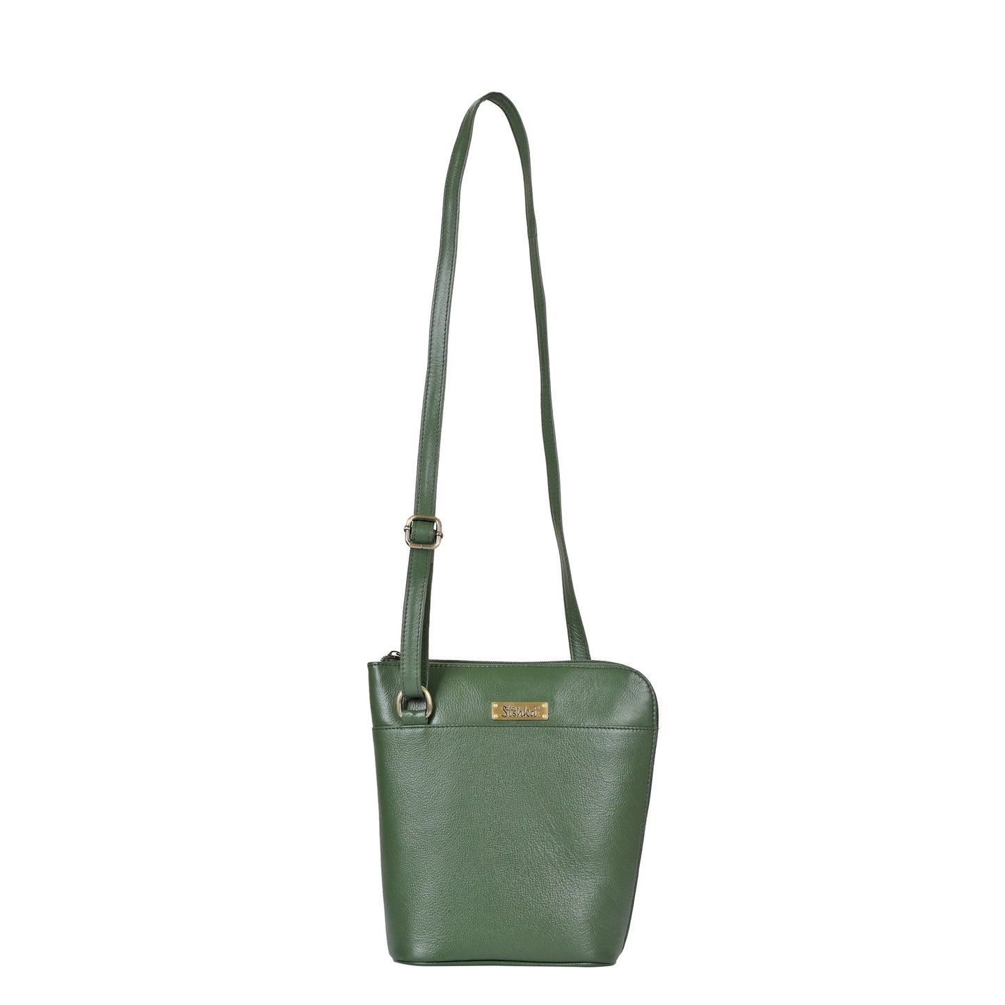 Olive Genuine Leather Shoulder Sling bag Wholesale for Women  – Shoulder Purse