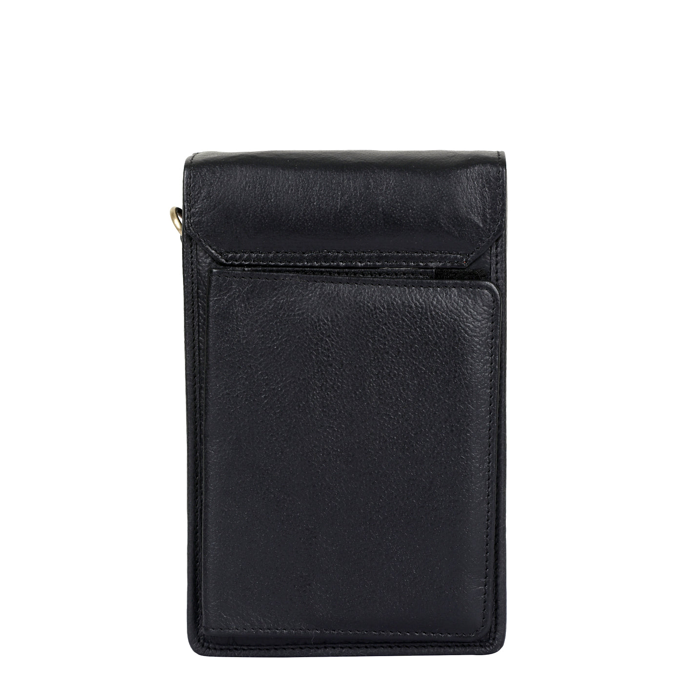 Black Genuine Leather Mobile Crossbody Bag Wholesale for Women  – Phone Purse