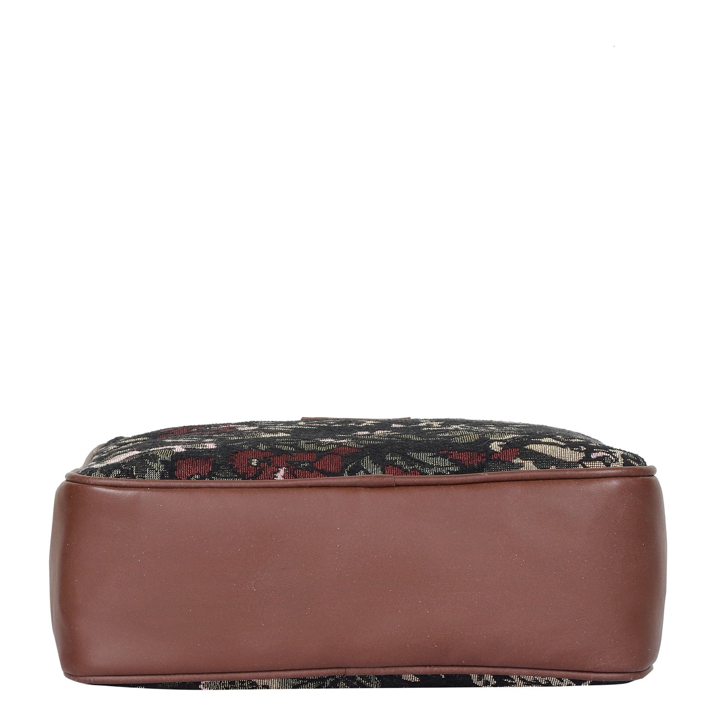 Vintage Tapestry Messenger Bag – Women’s Crossbody & Sling with Genuine Leather Trim
