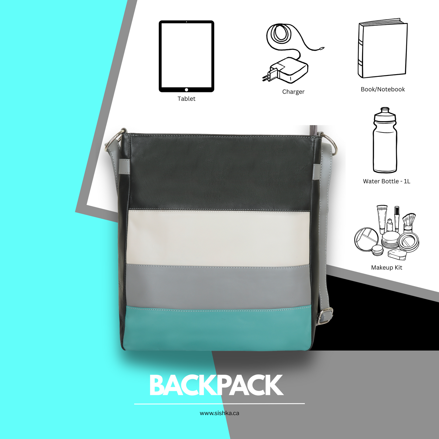 Women's Wholesale Genuine Leather Backpack, Ladies Daypack for Travel, Work