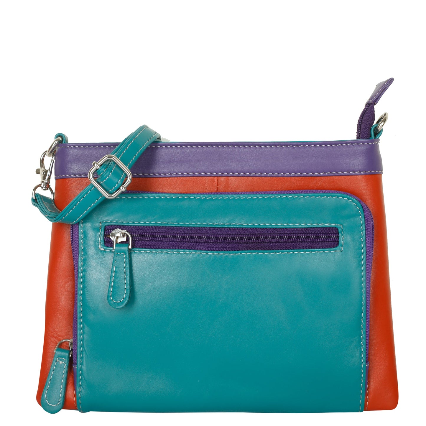 Genuine Leather Women’s Crossbody Sling Bag – Wholesale multicolor Shoulder Purse for Work & Outings