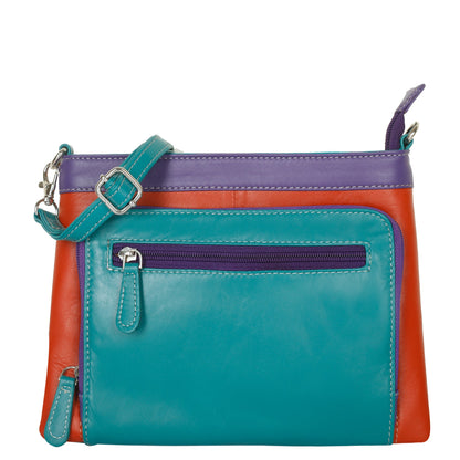 Genuine Leather Women’s Crossbody Sling Bag – Wholesale multicolor Shoulder Purse for Work & Outings