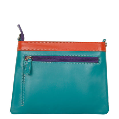 Genuine Leather Women’s Crossbody Sling Bag – Wholesale multicolor Shoulder Purse for Work & Outings
