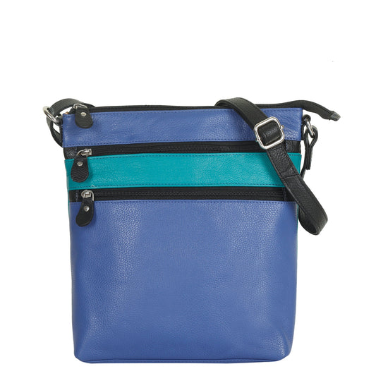 Wholesale Premium Leather Women’s Crossbody Sling Bag – Multicolor Adjustable Shoulder Purse – Daily Use