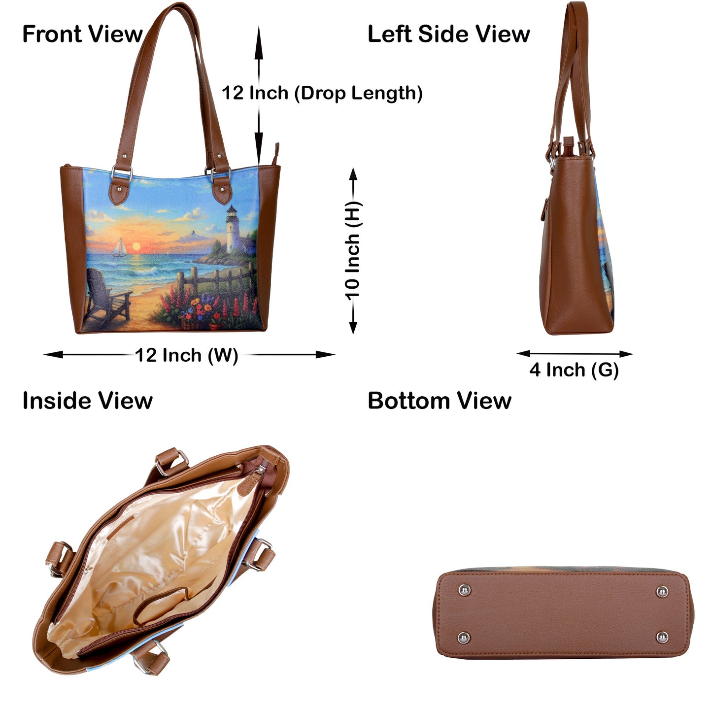Vegan Leather Wholesale Shoulder Tote Bag– Handbag, Top Handle Purse for Women – Ideal for Office, Travel & Everyday Use
