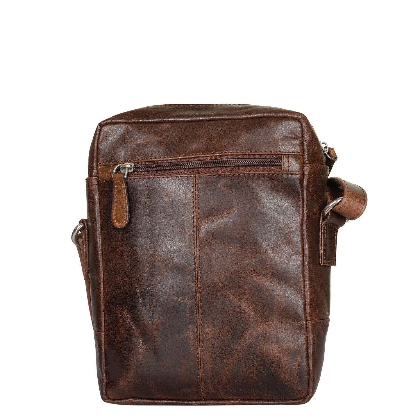 Wholesale Leather Crossbody Sling Bag in Brown –Unisex Messenger Shoulder Bag Daily Use & Work