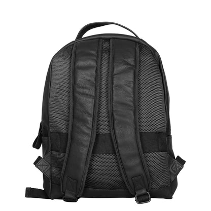 Genuine Leather Black Backpack |Wholesale Travel Backpack for Women & Men | Business, Office, Work, Gifting