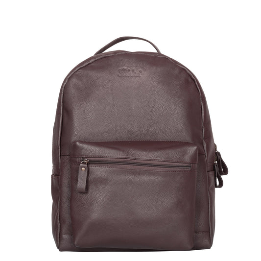 Wholesale Genuine Leather Brown Backpack |Travel Backpack for Women & Men | Daypack- Business, Office, Work