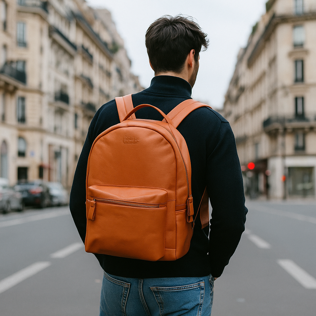 Premium Leather Wholesale Brown Backpack |Travel Backpack for Women & Men | Daypack- Daily use, Office, Work
