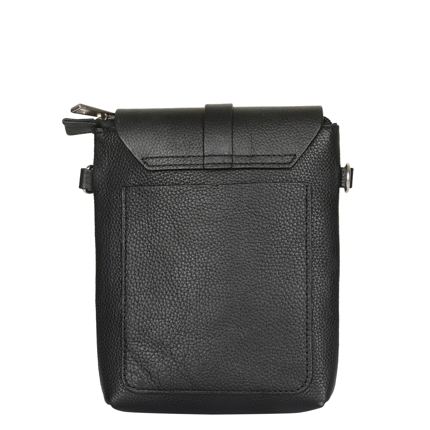 Leather Black Messenger Bag for Men & Women – Wholesale Small Crossbody Sling Bag for Travel, Work & Daily Use