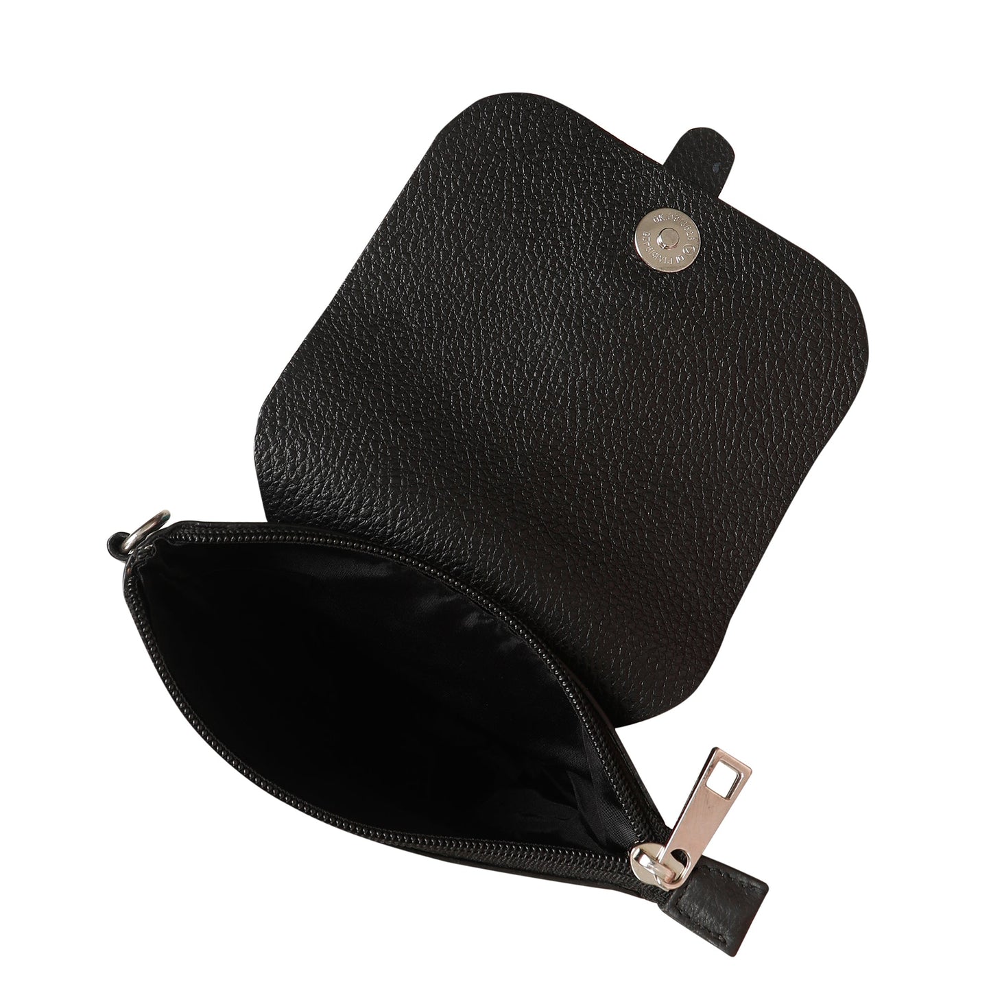 Leather Black Messenger Bag for Men & Women – Wholesale Small Crossbody Sling Bag for Travel, Work & Daily Use