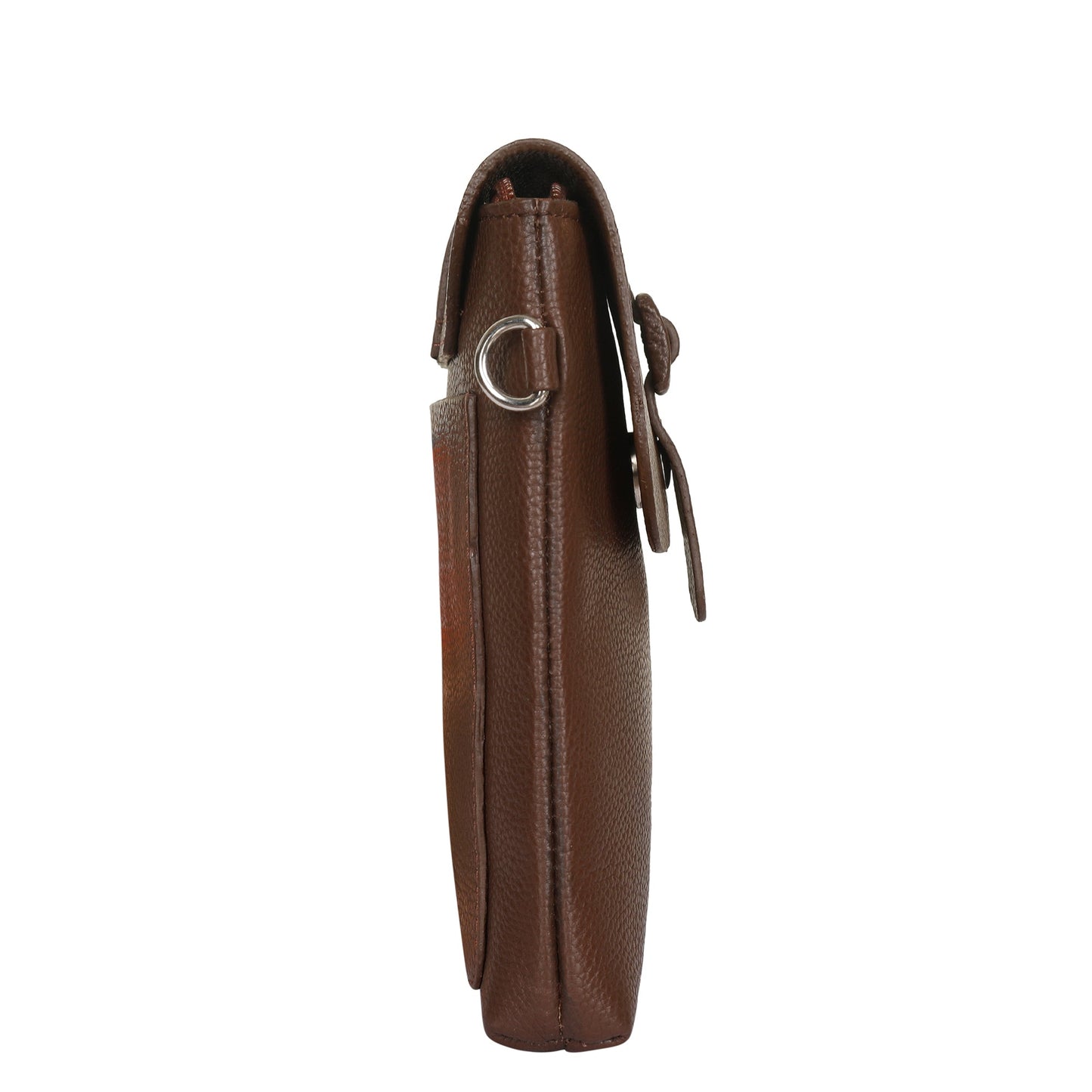 Leather Light Brown Messenger Bag for Men & Women –Wholesale Small Crossbody Sling Bag for Travel, Work & Daily Use