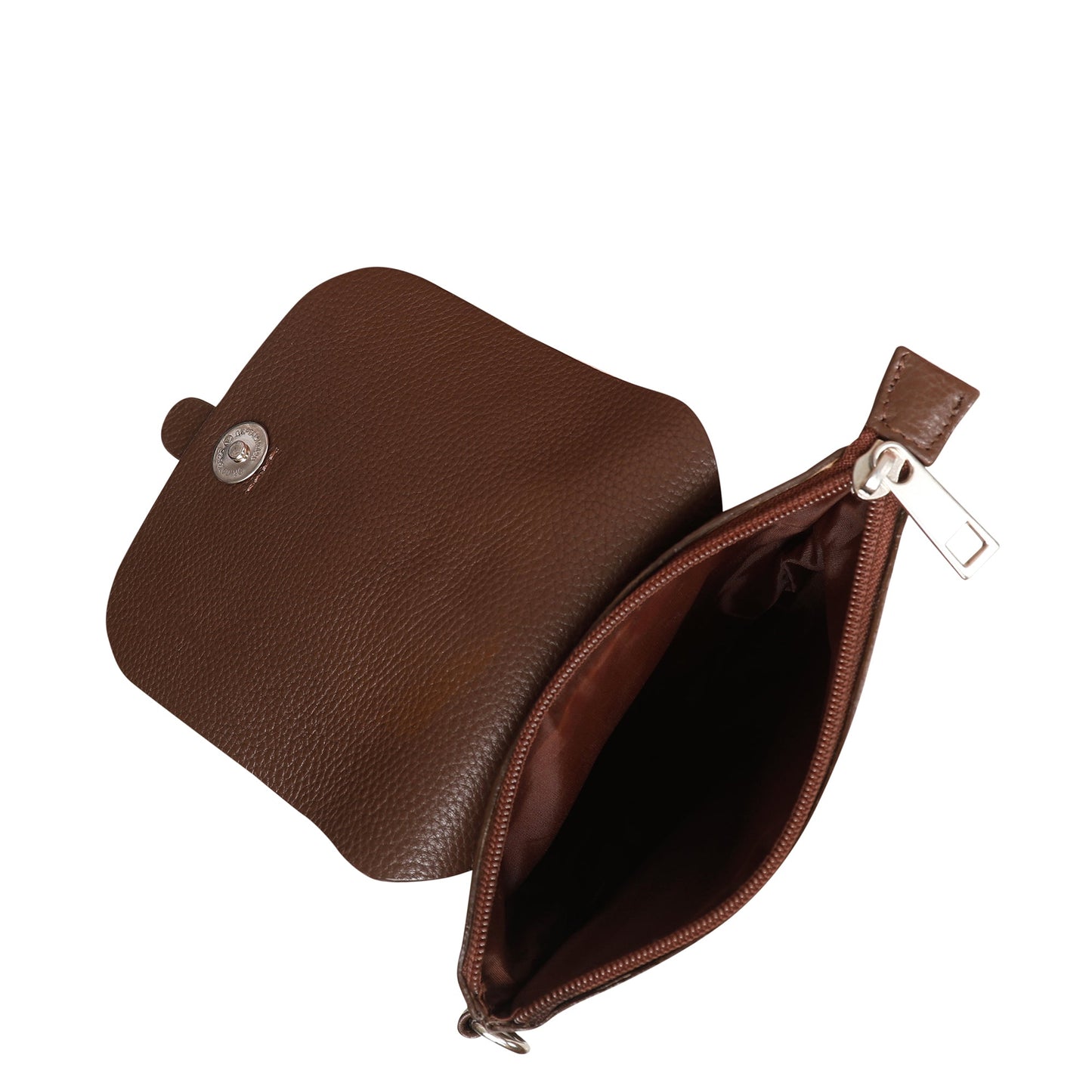 Leather Light Brown Messenger Bag for Men & Women –Wholesale Small Crossbody Sling Bag for Travel, Work & Daily Use