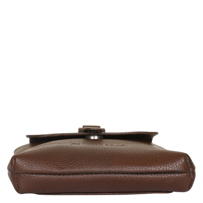Leather Light Brown Messenger Bag for Men & Women –Wholesale Small Crossbody Sling Bag for Travel, Work & Daily Use