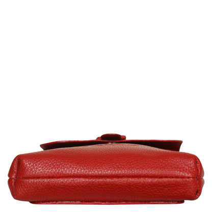 Leather Red Messenger Bag for Men & Women –Wholesale Small Crossbody Sling Bag for Travel, Work & Daily Use