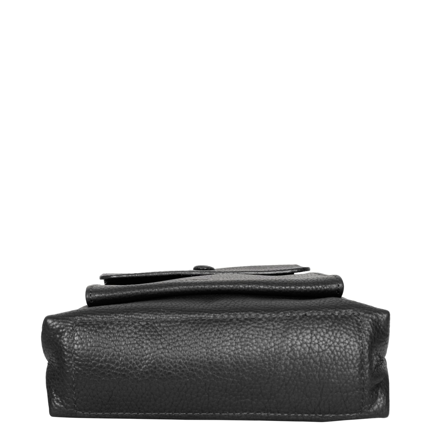 Wholesale Stylish Leather Sling Messenger Bag for Men & Women – Crossbody Bag for Work, Travel & Business Use - Black