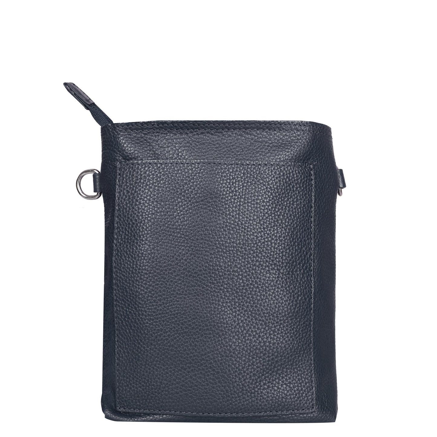 Wholesale Leather Messenger Sling Bag for Men & Women – Crossbody Bag for Travel, Work & Business Use - Navy Blue