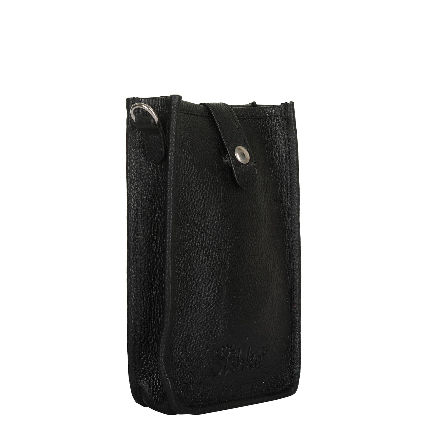 Black - Wholesale Premium Leather Crossbody Phone Sling Wallet Bag for Daily Use, Work & Travel for Men and Women