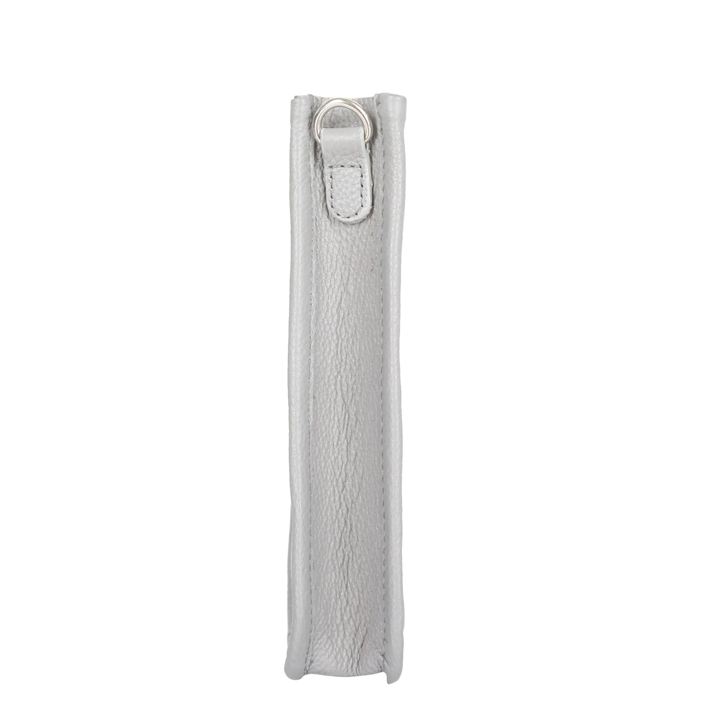 Grey -Genuine Leather Wholesale Crossbody Phone Sling Wallet Bag for Daily Use, Work & Travel for Men and Women