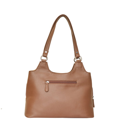 Hand Printed Wholesale Vegan Leather Shoulder Tote Bag for Women – Stylish Top Handle Handbag Purse– Travel, Office & Daily Use