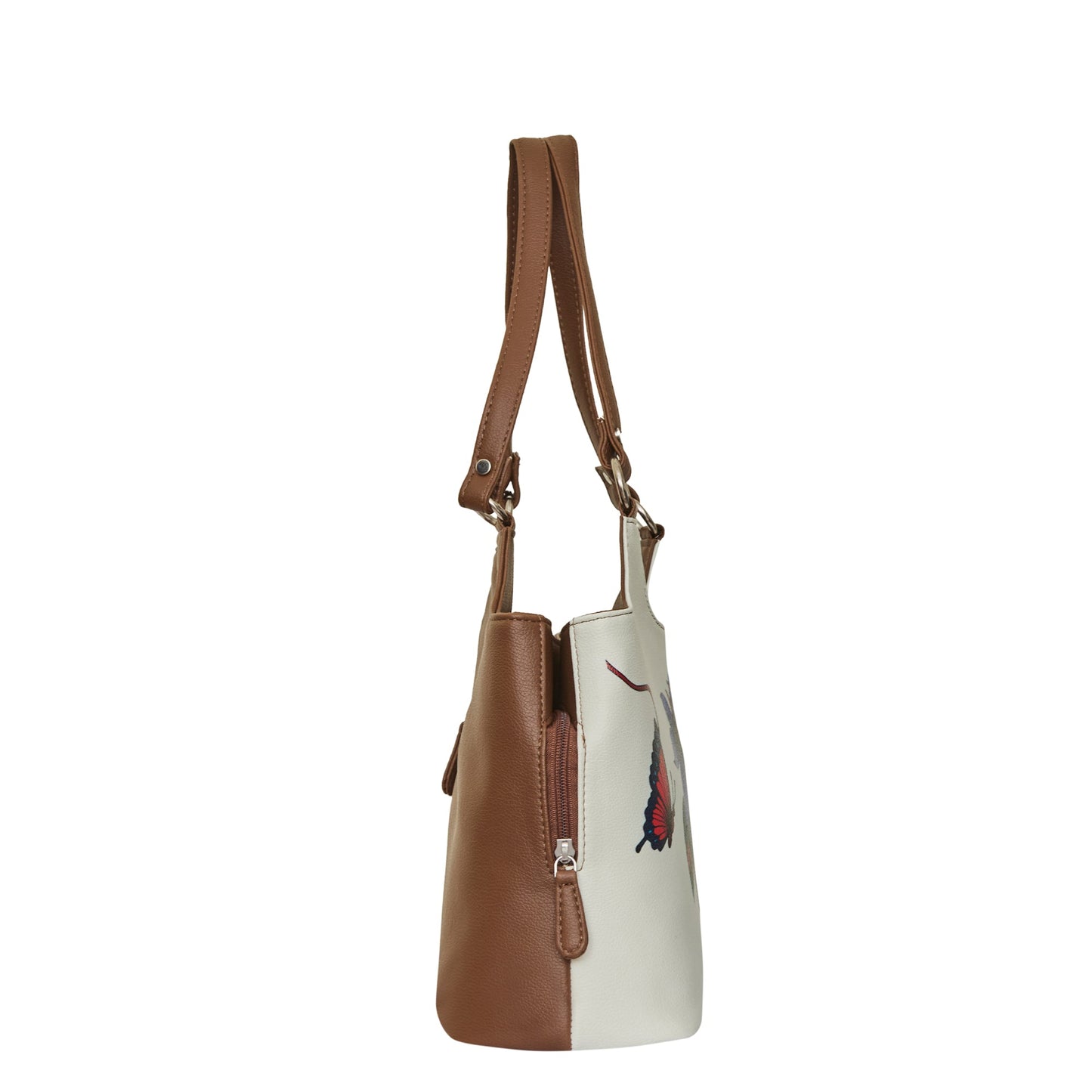 Hand Printed Vegan Leather Wholesale Shoulder Tote Bag for Women – Stylish Top Handle Handbag Purse– Travel, Office & Daily Use