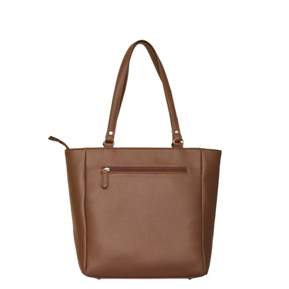 Deer Hand Printed Vegan Leather Wholesale Shoulder Tote Bag– Printed Vegan Top Handle Handbag for Women – Work, Travel & Daily Use