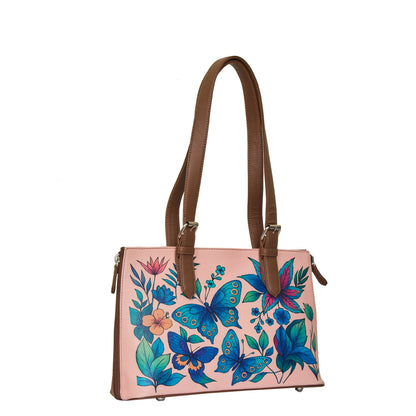 Wholesale Hand Printed Tote Bag– Women's Vegan Leather Shoulder, Handbag & Top Handle Purse – Travel, Work & Daily Use