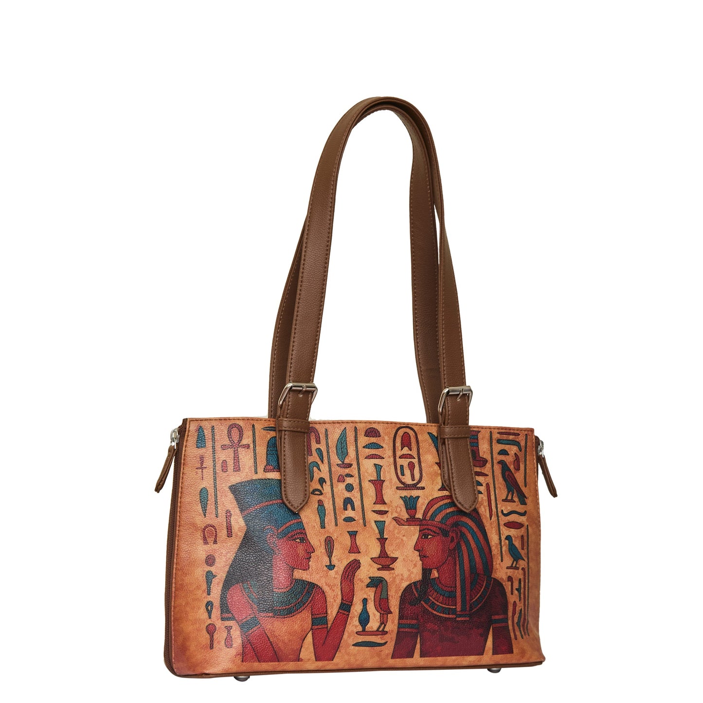 Tote Bag for Women- Hand Printed Vegan Leather Shoulder, Wholesale Handbag & Top Handle Purse – Travel, Work & Daily Use