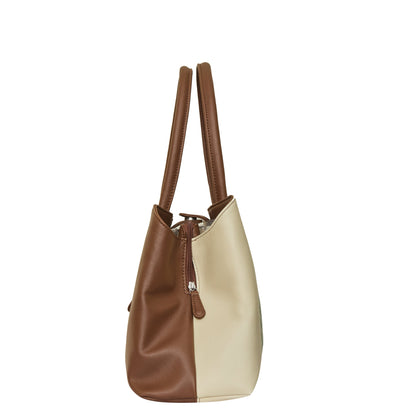 Vegan Leather Floral Bird Hand Printed Carryall Tote for Women – Wholesale Stylish Shoulder, Top Handle & Handbag – Office, Work, Travel & Daily Use