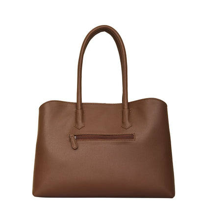 Vegan Leather Floral Bird Hand Printed Carryall Tote for Women – Wholesale Stylish Shoulder, Top Handle & Handbag – Office, Work, Travel & Daily Use