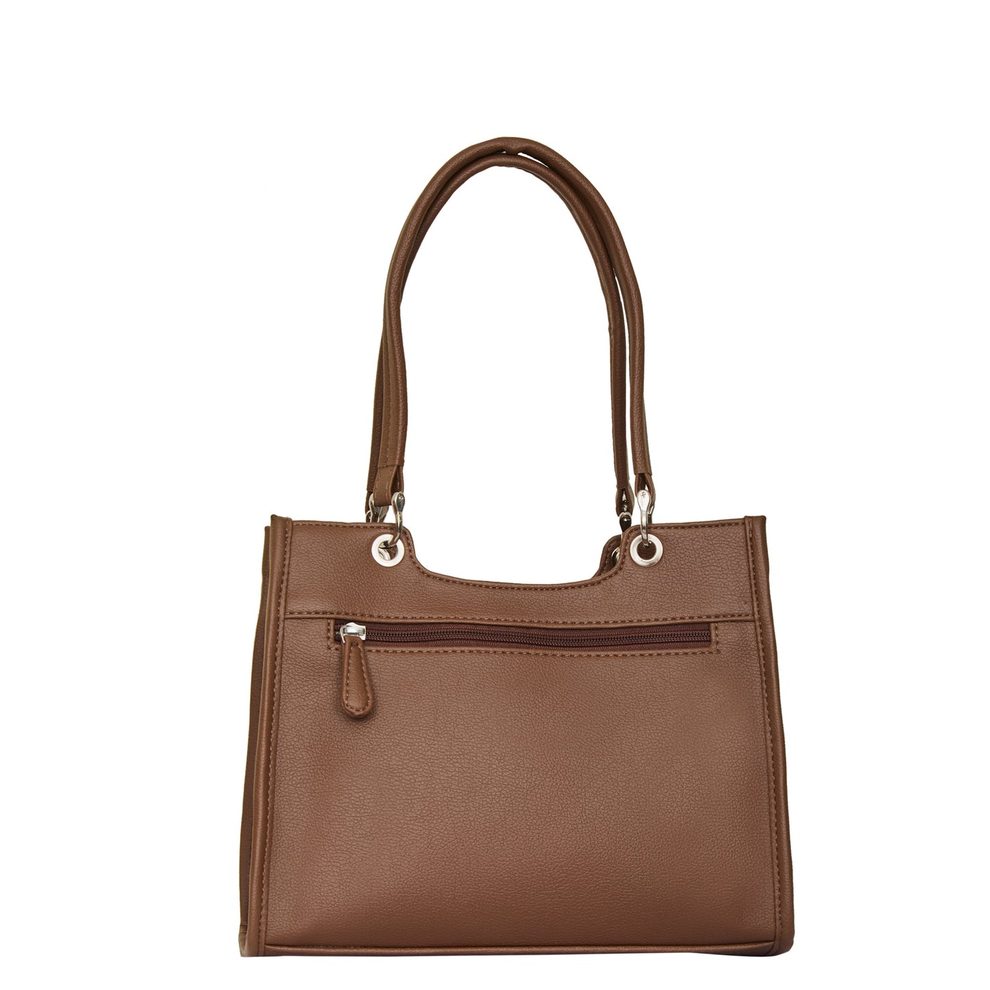 Women’s Hand Printed Vegan Leather Satchel Handbag – Wholesale Shoulder & Top Handle Bag – Office, Work, Travel & Daily Use