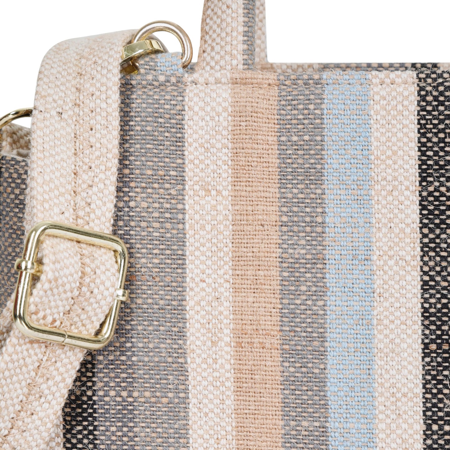 Wholesale Multicolor Canvas Crossbody Tote Handbag  with Zipper