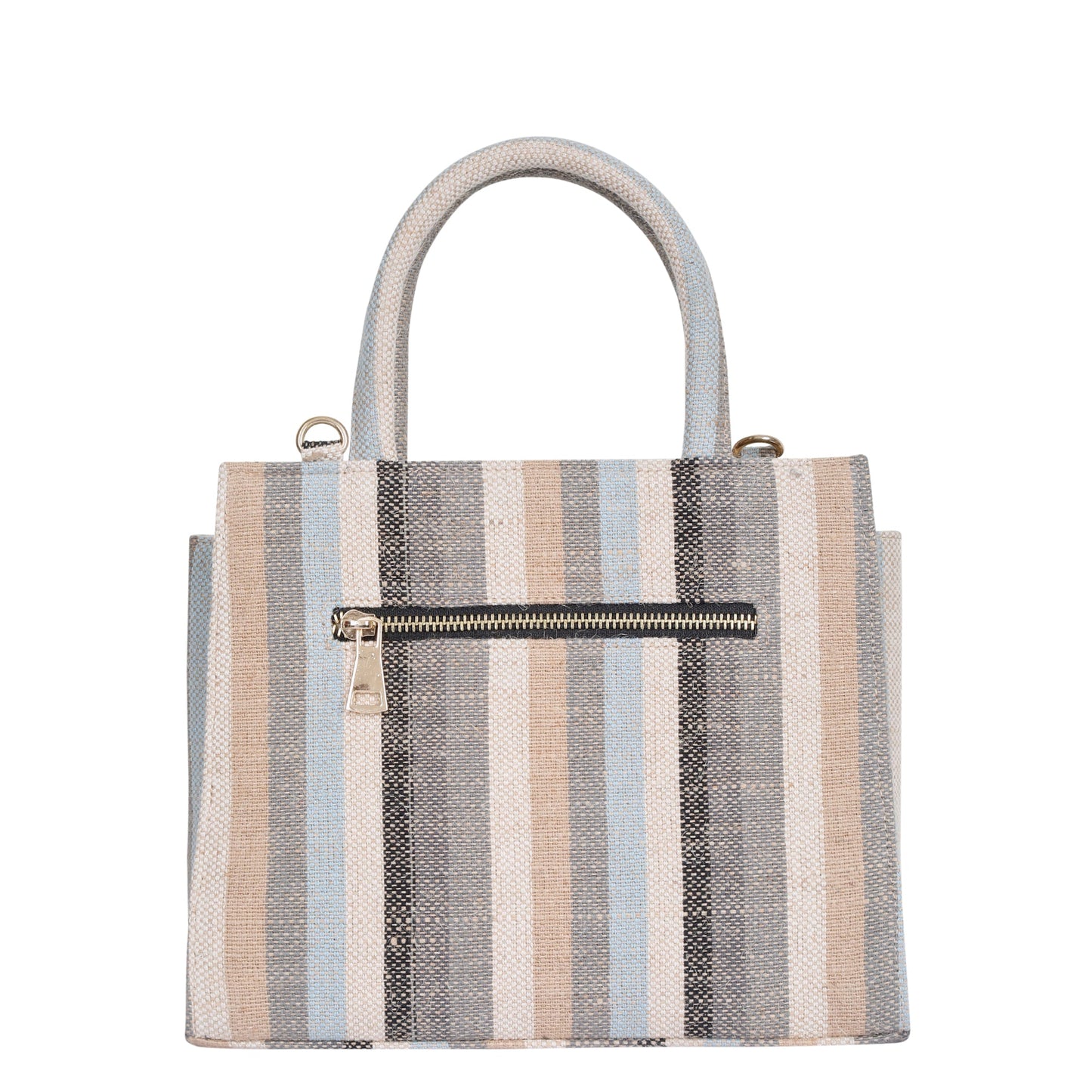 Wholesale Multicolor Canvas Crossbody Tote Handbag  with Zipper
