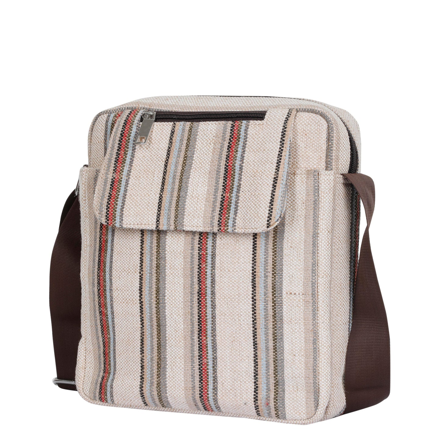 Wholesale Eco-friendly Multicolour Canvas Crossbody Sling Bag for Work