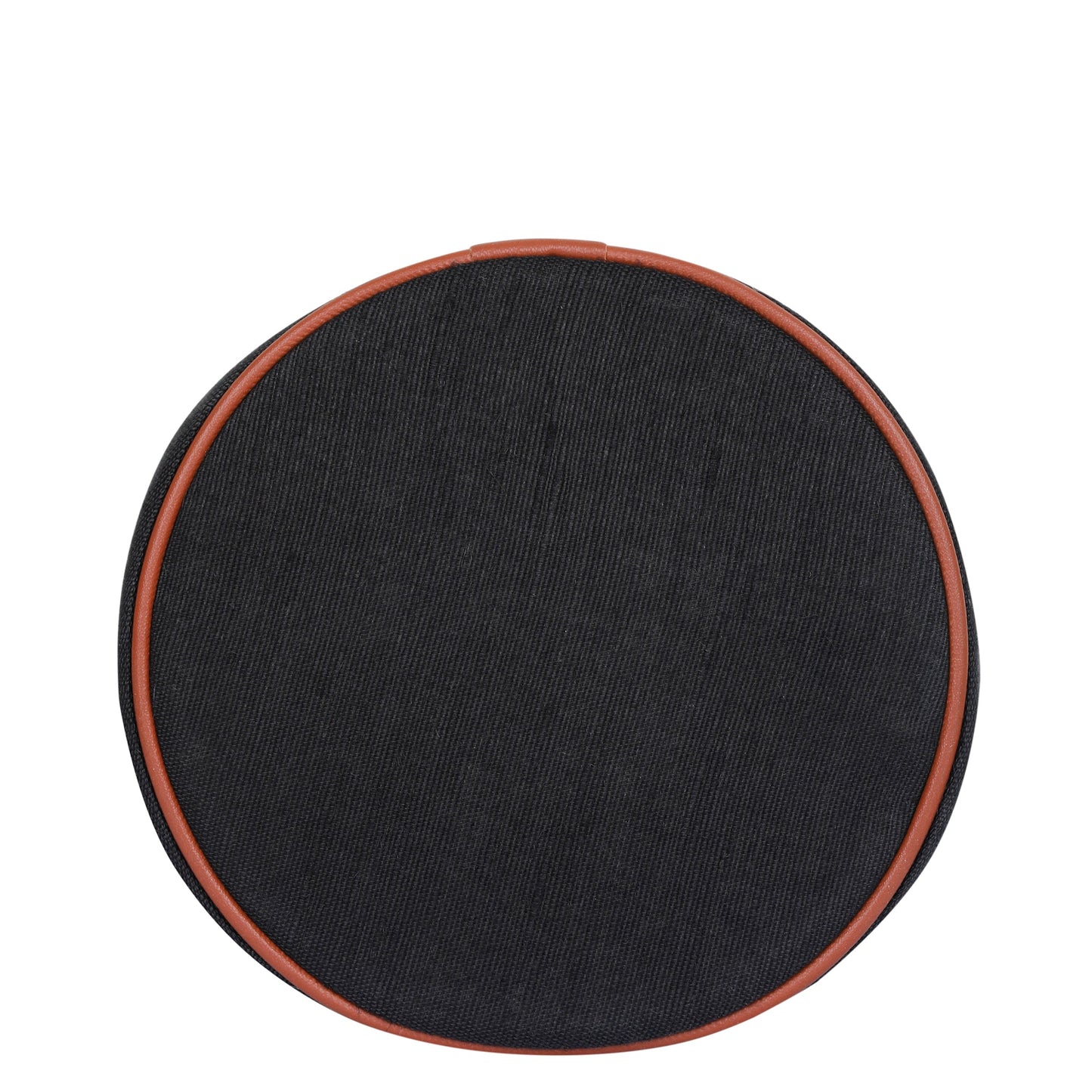 Wholesale  Black Canvas Bucket Crossbody Sling  with Vegan Leather