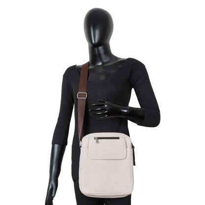 Wholesale Canvas Crossbody Sling Bag Organizer for Daily & Travel Use