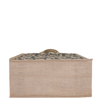 Printed Natural Jute Tote Bags for Eco-Friendly Shopping – Wholesale Supply