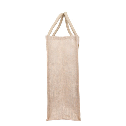 Zebra Print Natural Jute Tote Bags for Eco Shopping – Wholesale Supply