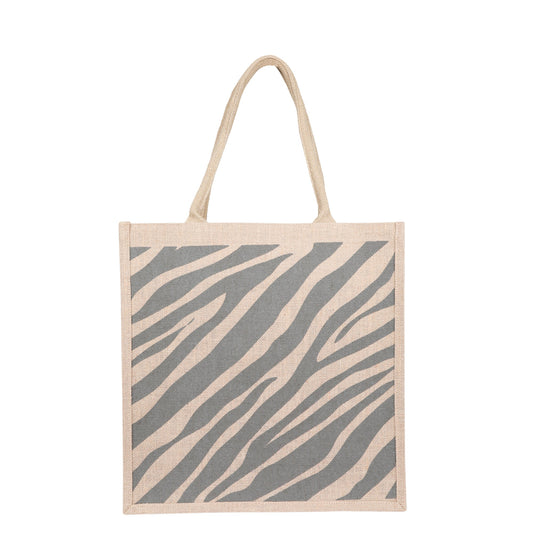 Printed Eco-Friendly Jute Shopping Tote Bags – Reusable Wholesale Supply