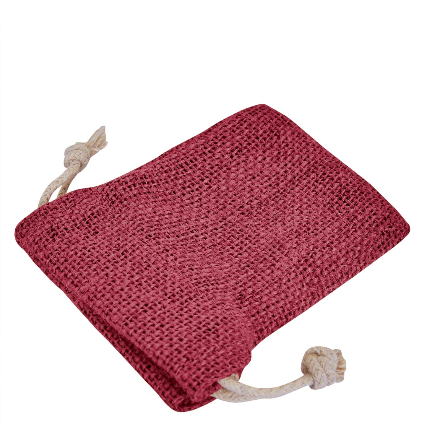 Wholesale Coloured Burlap Drawstring Jute Gift Bags for Party  (8 PCS)