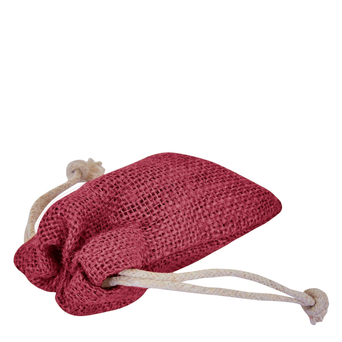 Wholesale Coloured Burlap Drawstring Jute Gift Bags for Party  (8 PCS)