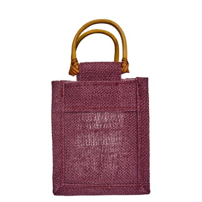 Wholesale Coloured Burlap Gift Bags for Holiday Gifts (Packs of 7)