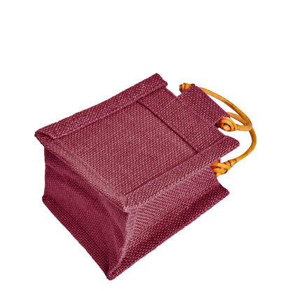Wholesale Coloured Burlap Gift Bags for Holiday Gifts (Packs of 7)