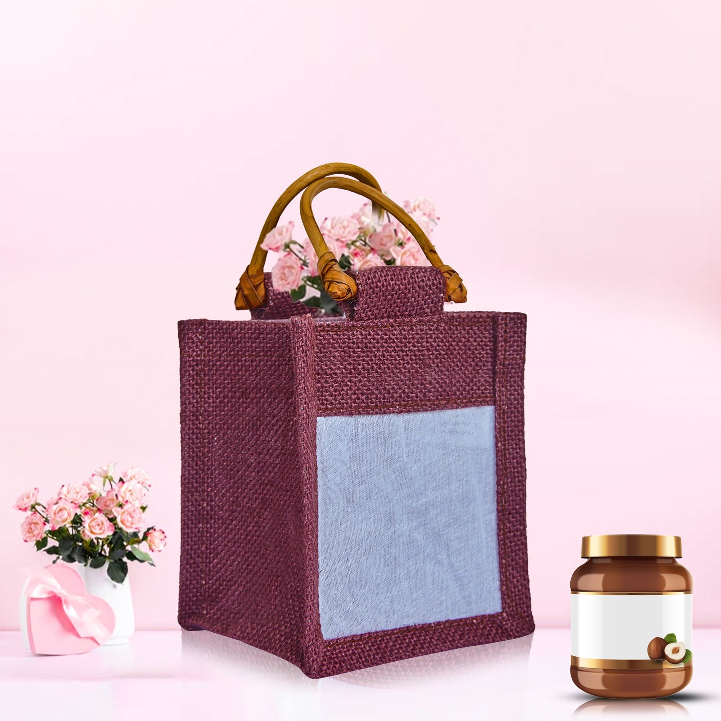 Wholesale Coloured Burlap Gift Bags for Festive Gifts & Holiday Packaging (Packs of 7)