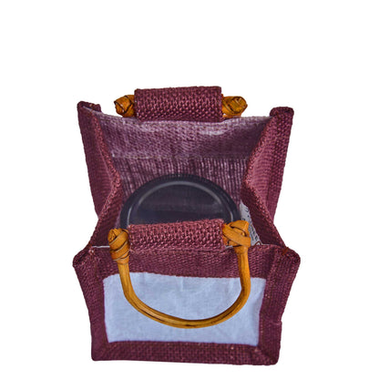 Wholesale Coloured Burlap Gift Bags for Festive Gifts & Holiday Packaging (Packs of 7)