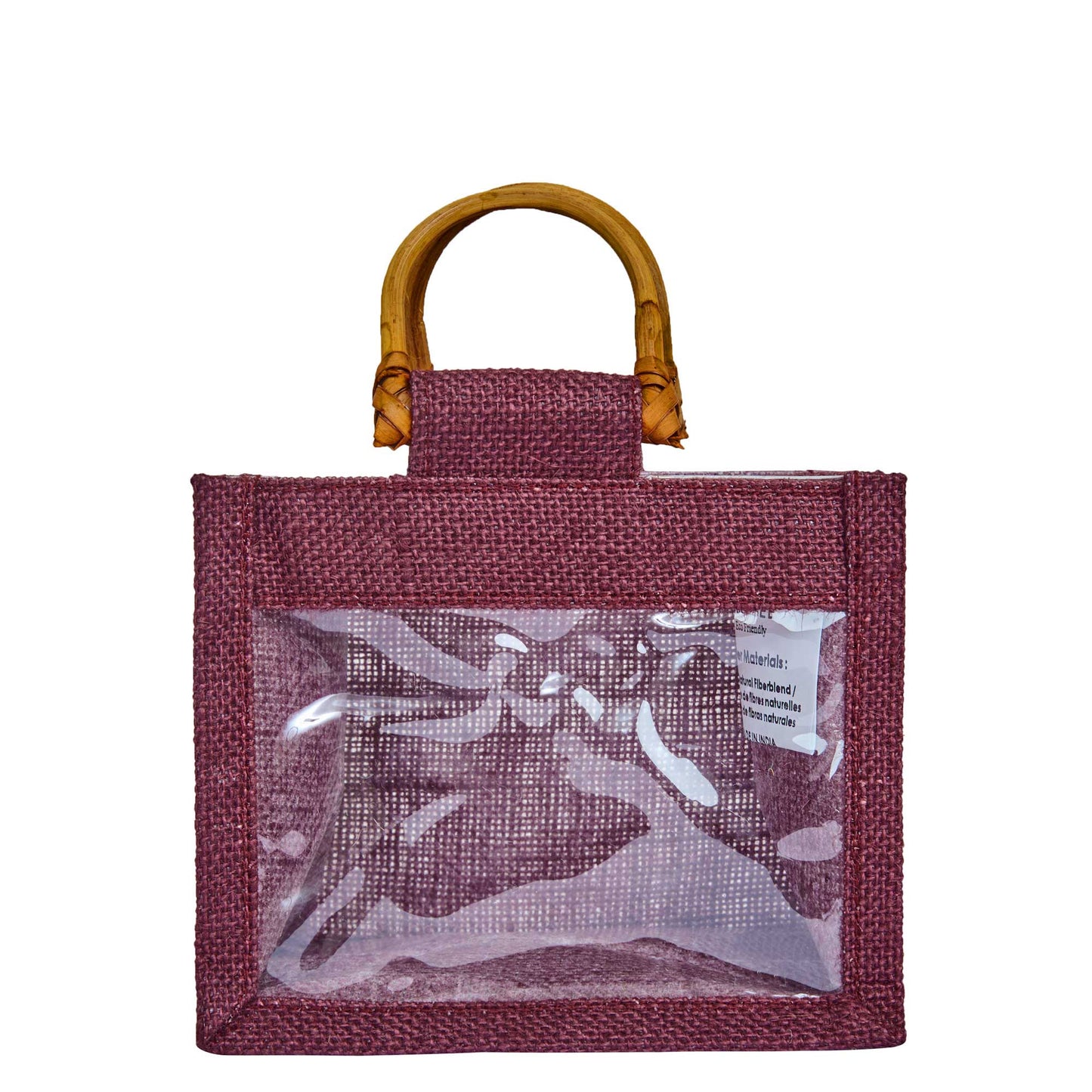 Wholesale Reusable Colourful Burlap Jute Gift Bags for Party Favours & Events (7 PCS)