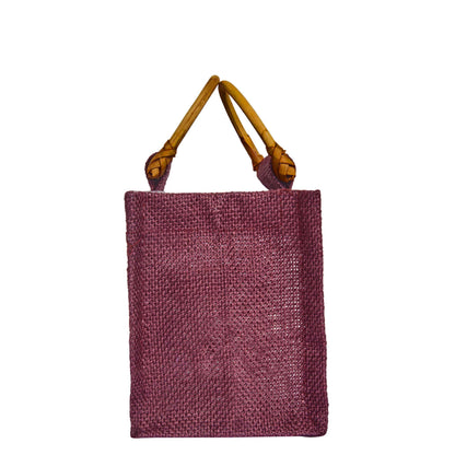 Wholesale Reusable Colourful Burlap Jute Gift Bags for Party Favours & Events (7 PCS)