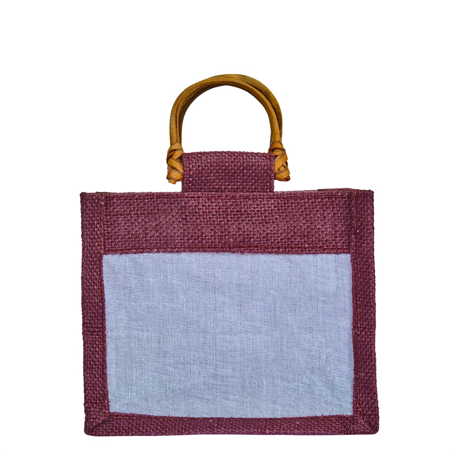 Wholesale Colourful Burlap Jute Gift Bags with Organza for Party Favours & Events (Packs of 7)